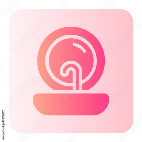 basin gradient icon