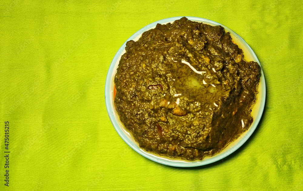 Sarson ka Saag is a favorite traditional Indian preparation of mustard