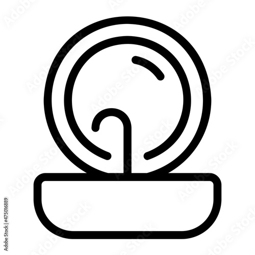 basin line icon