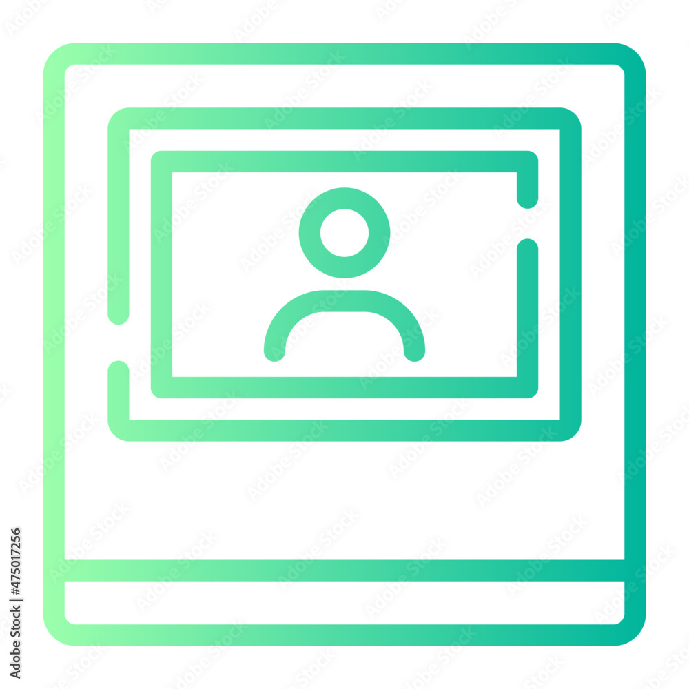 picture gradient icon picture gradient icon