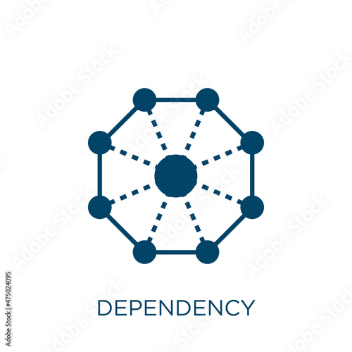 dependency vector icon. drug filled flat symbol for mobile concept and web design. Black dependence glyph icon. Isolated sign, logo illustration. Vector graphics.