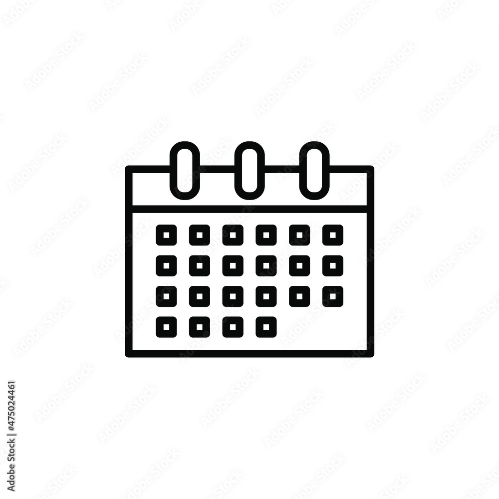 Calendar, Schedule, Date Line Icon, Vector, Illustration, Logo Template. Suitable For Many Purposes. Calendar, Schedule, Date Line Icon, Vector, Illustration, Logo Template. Suitable For Many Purposes.