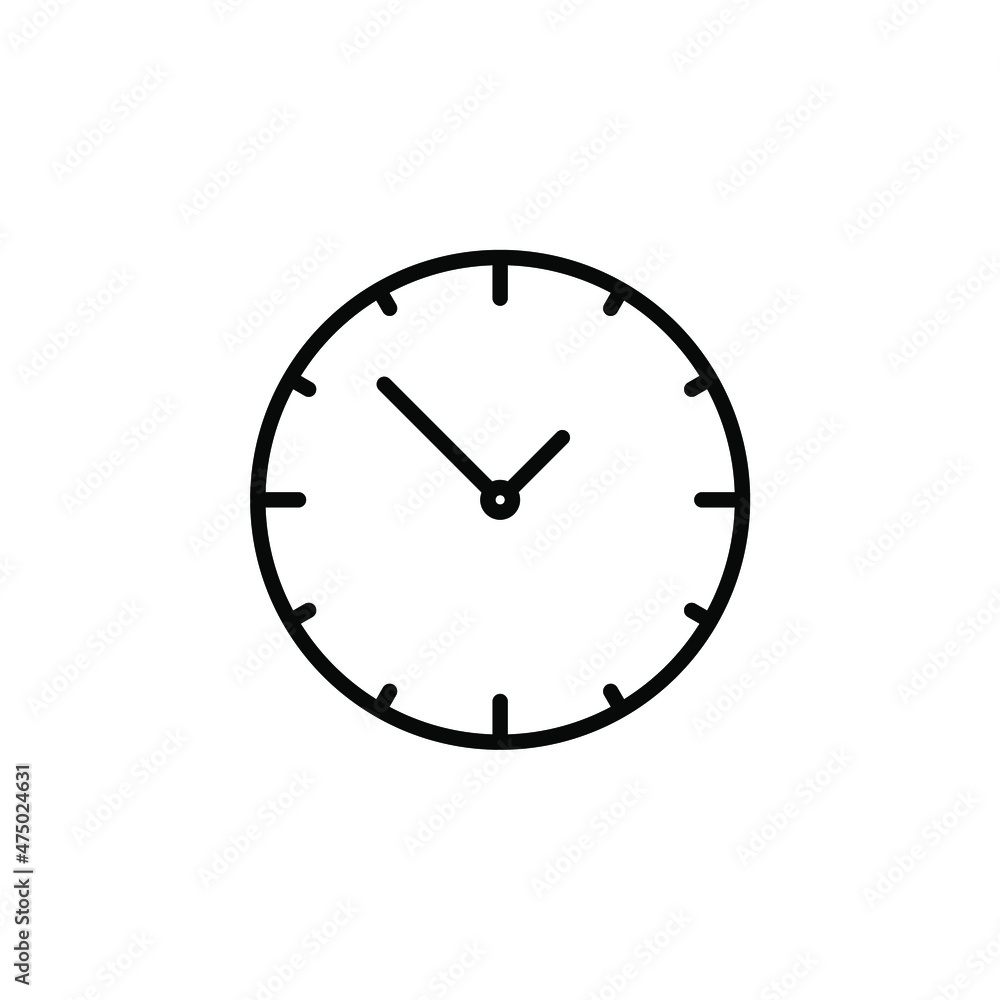 Clock, Timer, Time Line Icon, Vector, Illustration, Logo Template. Suitable For Many Purposes. Clock, Timer, Time Line Icon, Vector, Illustration, Logo Template. Suitable For Many Purposes.