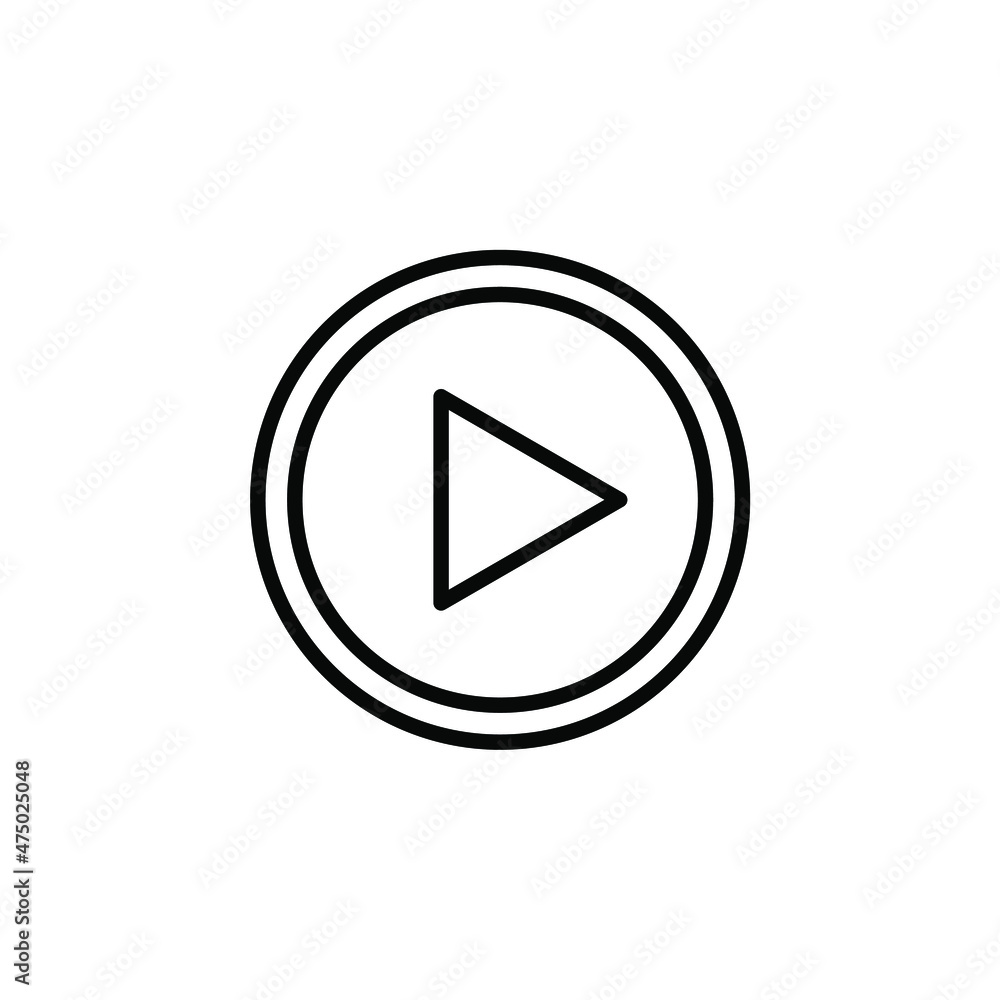 Video, Play, Film, Player, Movie Line Icon, Vector, Illustration, Logo Template. Suitable For Many Purposes. Video, Play, Film, Player, Movie Line Icon, Vector, Illustration, Logo Template. Suitable For Many Purposes.