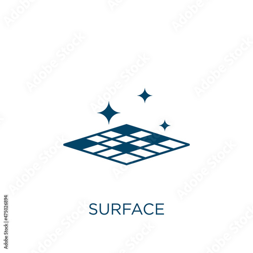 surface vector icon. water filled flat symbol for mobile concept and web design. Black drop glyph icon. Isolated sign, logo illustration. Vector graphics.