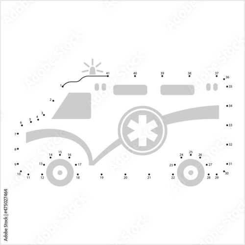 Ambulance Icon Connect The Dots M_2112001