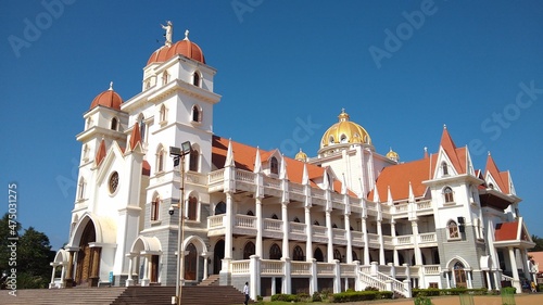 Madre De Deus Church (Vettucaud Church) Thiruvananthapuram, Kerala  