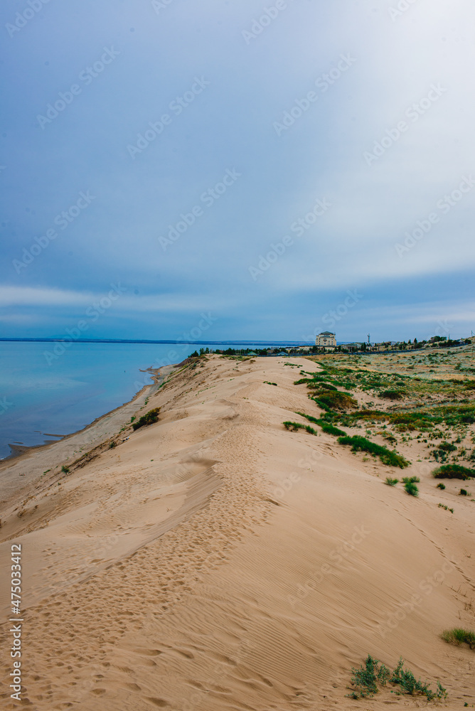 sand beach and sea