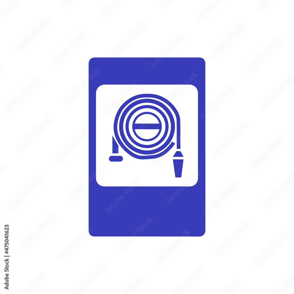 Road sign very peri fire department vector icons Road sign very peri fire department vector icons