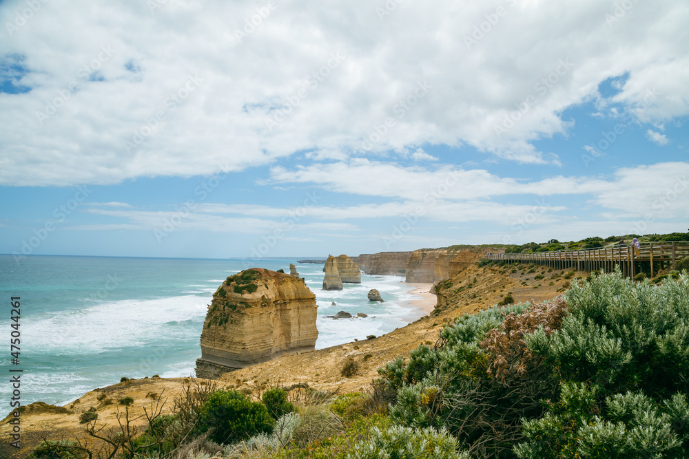 The 12 Apostles scenic tourist destination along the Great Ocean Road, Victoria Australia