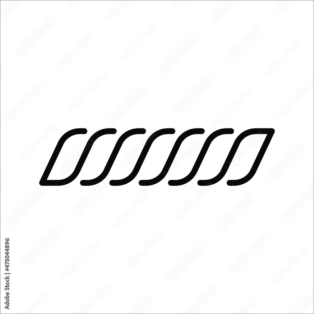 Climber rope icon, Vector of Climber rope for climbing sport, camping and outdoor activities on white background Climber rope icon, Vector of Climber rope for climbing sport, camping and outdoor activities on white background