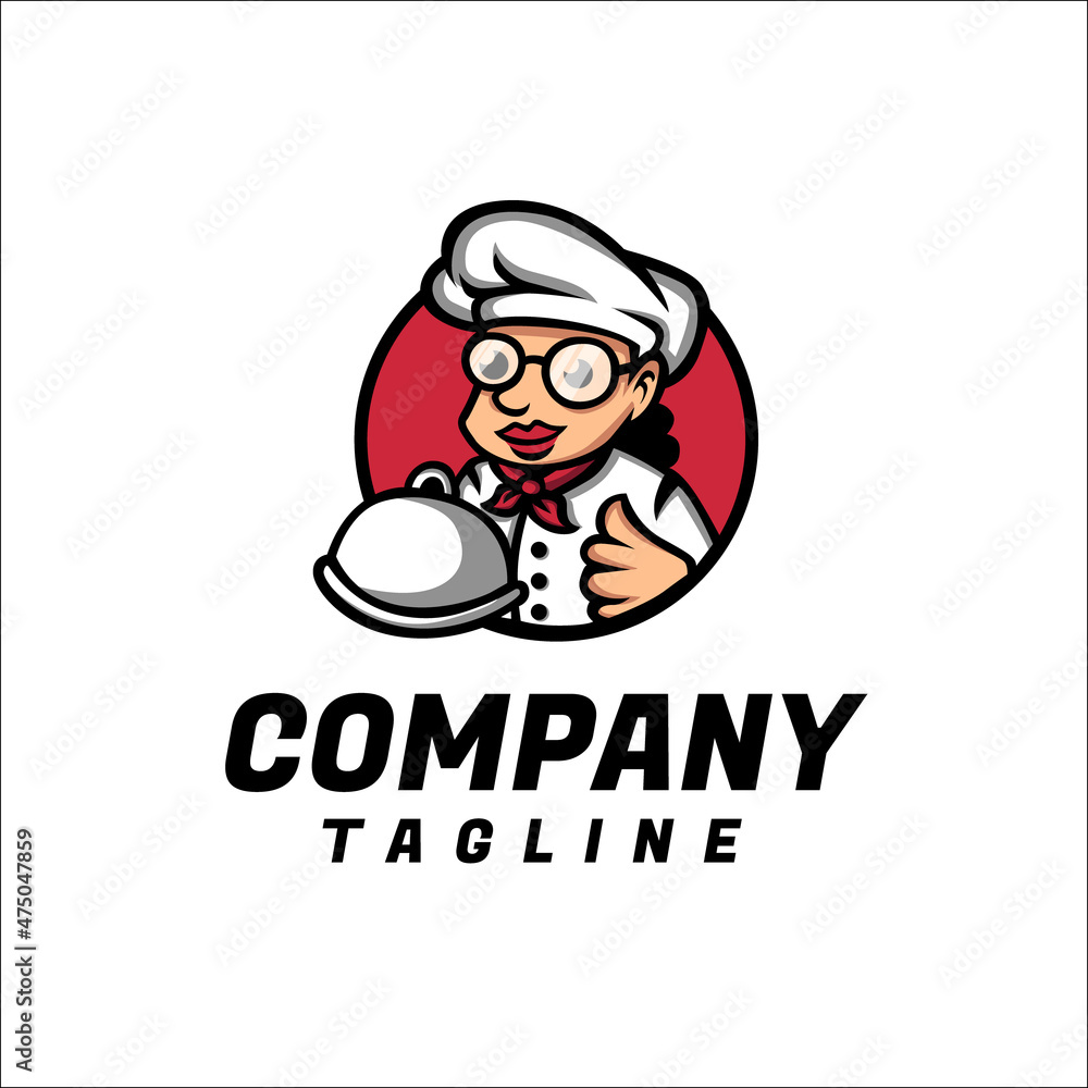chef mascot logo design
chef mascot logo design