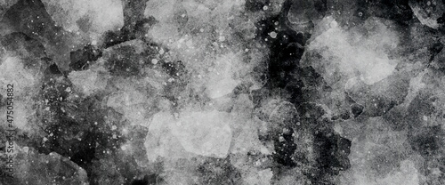 Plastered long panoramic concrete wall. Texture of old gray concrete wall for background. Grunge grey plaster large long surface. Abstract cement widescreen background