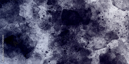 Plastered long panoramic concrete wall. Texture of old gray concrete wall for background. Grunge grey plaster large long surface. Abstract cement widescreen background