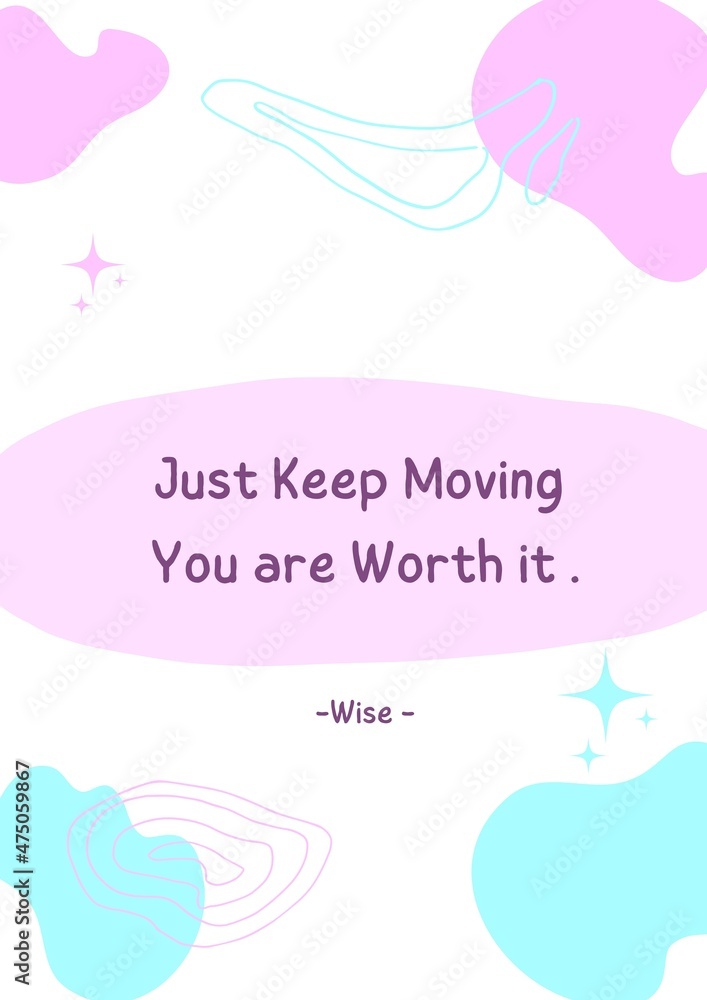Pink And white motivational life quote Pink And white motivational life quote