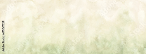 Abstract light green watercolor stains for background