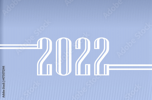 2022 new yer illustration