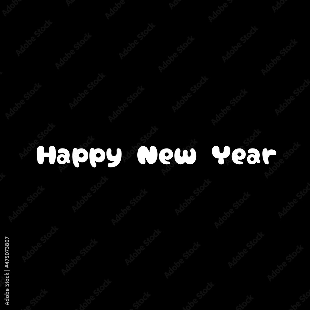 Background with the inscription - Happy New Year. Seamless pattern. Congratulations on the New Year. Illustration for scrapbooking, printing, websites, mobile screensavers, bloggers. Background with the inscription - Happy New Year. Seamless pattern. Congratulations on the New Year. Illustration for scrapbooking, printing, websites, mobile screensavers, bloggers.