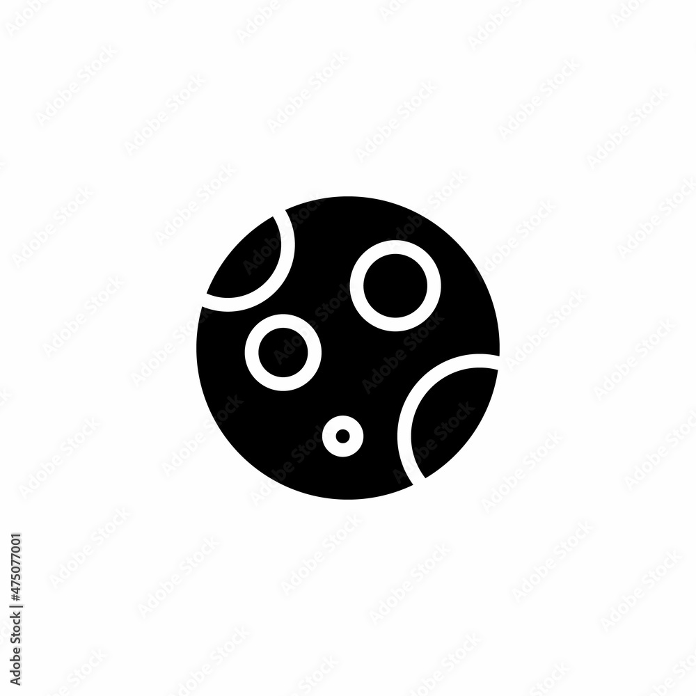 Planet icon in vector. Logotype