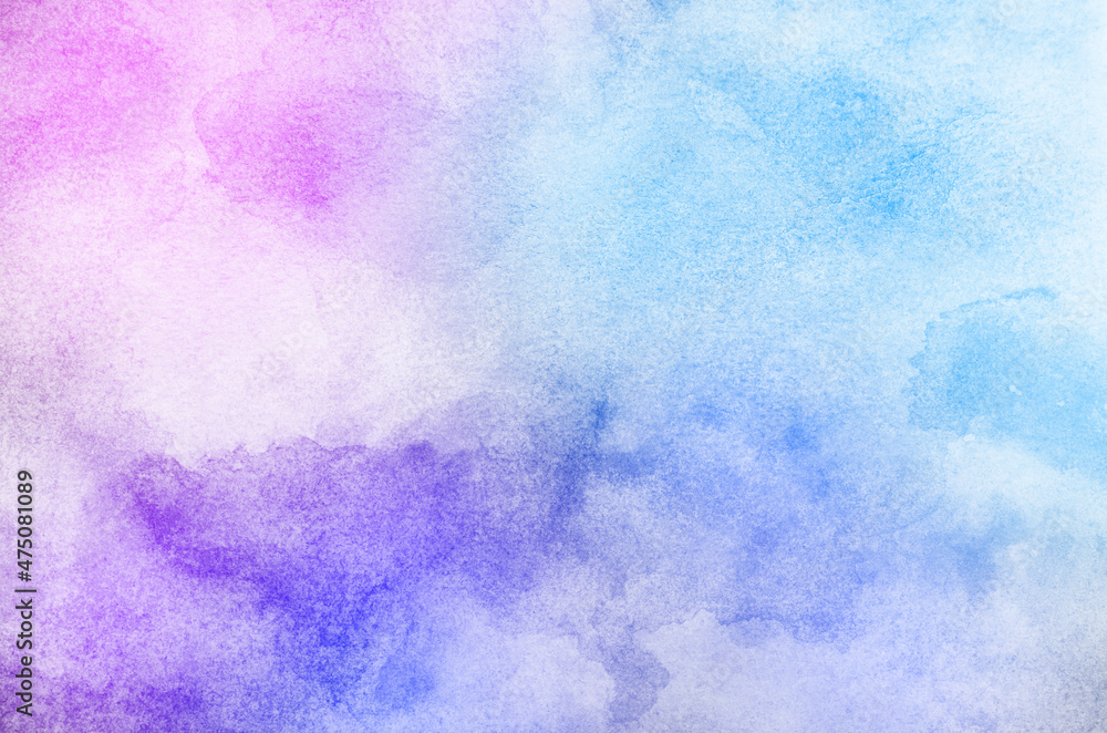 Abstract pink watercolor background texture