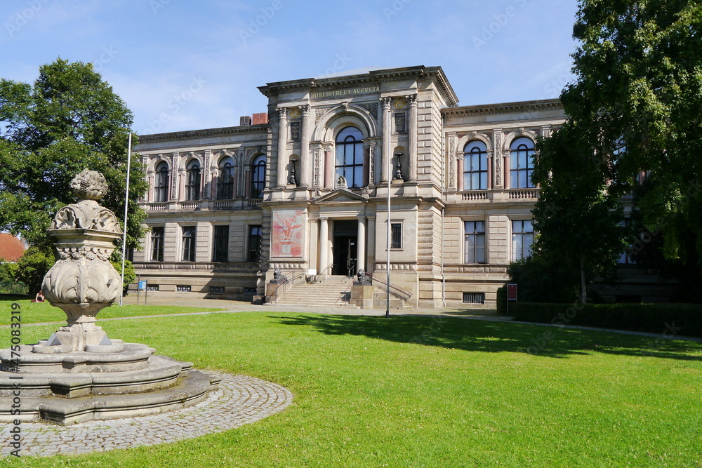 Obraz premium Bibliothek Wolfenbüttel