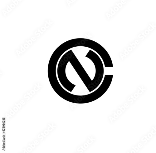 Cn nc n c initial letter logo