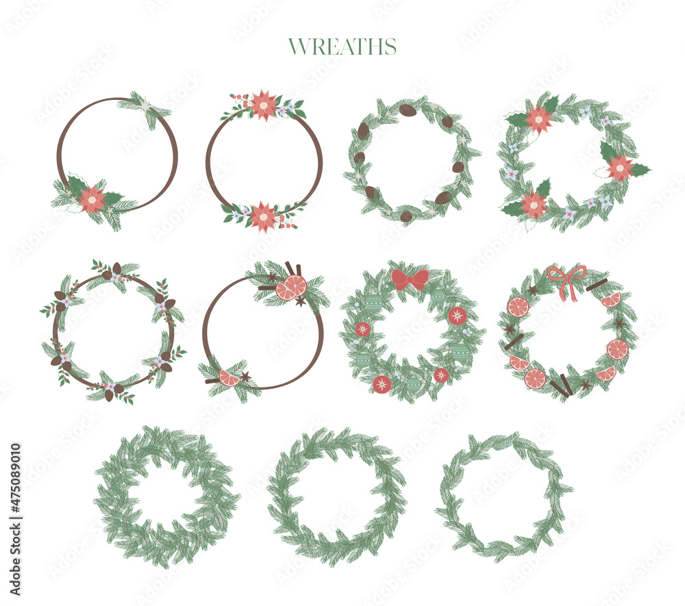 Merry Christmas and Happy New Year Set of backgrounds, greeting cards, posters, holiday covers. Christmas tree, balls, stars, sequins and elegant lettering. Trendy templates Merry Christmas and Happy New Year Set of backgrounds, greeting cards, posters, holiday covers. Christmas tree, balls, stars, sequins and elegant lettering. Trendy templates