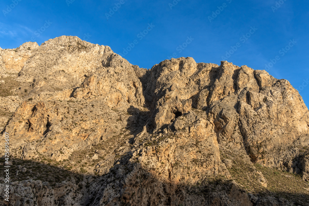 The Kourtaliotiko (Asomatos) Gorge, Southwestern Crete, Greece