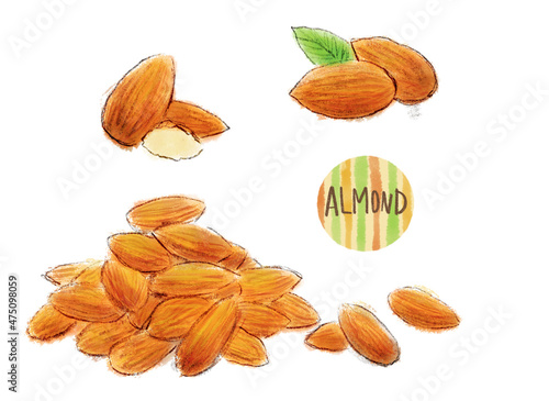 Almond　アーモンド