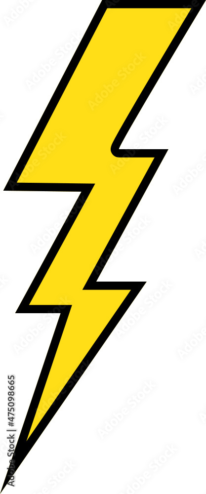 Thunder storm battery thunderbolt icon Thunder storm battery thunderbolt icon