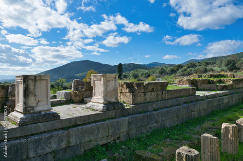 Ancient Greece. Ancient Messene, one of the most important cities of antiquity. Kalamata, Greece #475099033