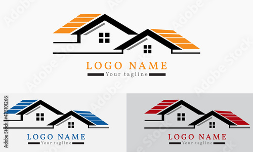 best house logo design/ vector template