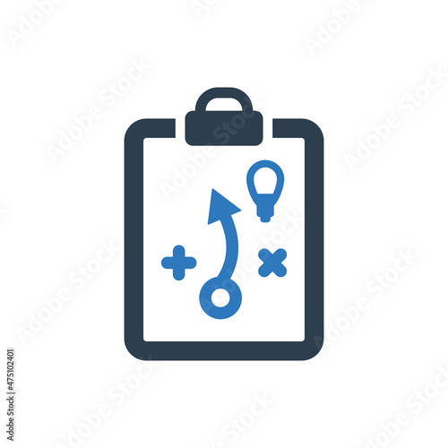 Free Download Business plan strategy icon - GFXLoad