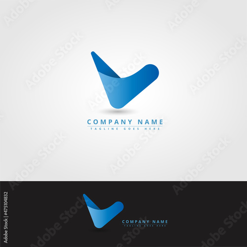 Abstract Initial Letter L Logo. White Blue Linear Style Isolated On Blue Background. Usable For Business And Technology Logos. Flat Vector Logo Design Template Element.