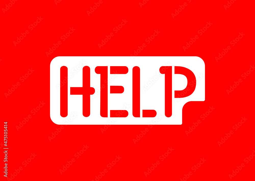 HELP letter logo and icon design template HELP letter logo and icon design template