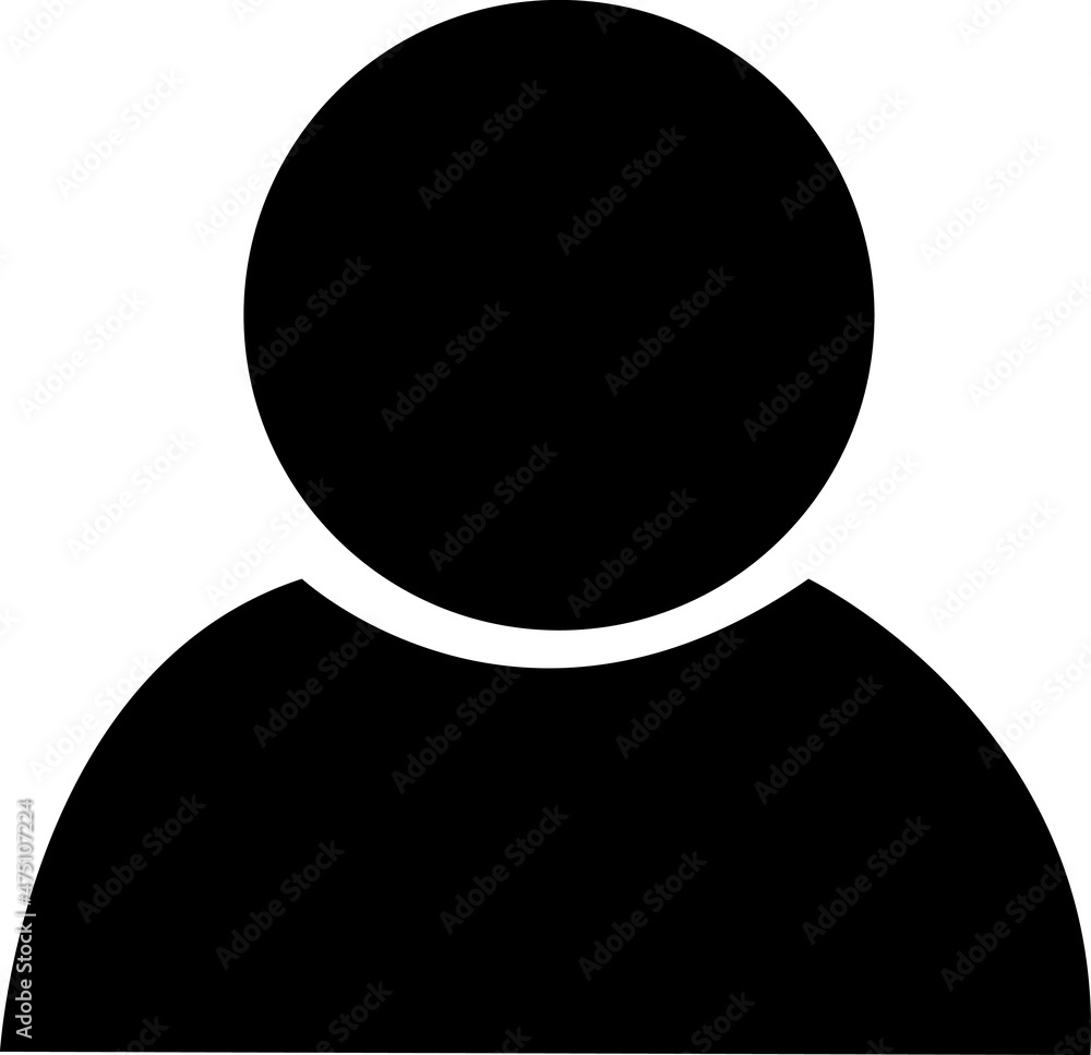 user account icon. Man vector on white background..eps user account icon. Man vector on white background..eps