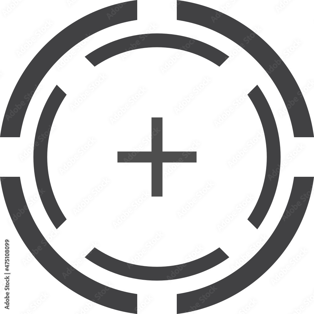 Obraz premium target icon