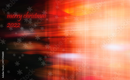 Christmas decoration on abstract background 