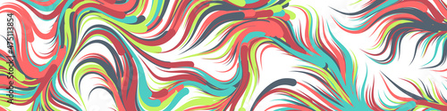 Abstract Perlin Noise Geometric Pattern generative computational art illustration
