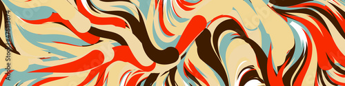Abstract Perlin Noise Geometric Pattern generative computational art illustration