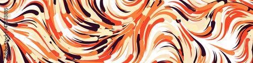 Abstract Perlin Noise Geometric Pattern generative computational art illustration