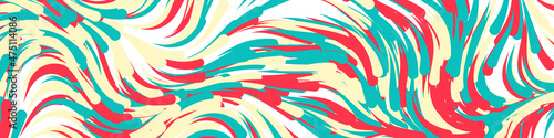 Abstract Perlin Noise Geometric Pattern generative computational art illustration