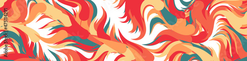 Abstract Perlin Noise Geometric Pattern generative computational art illustration