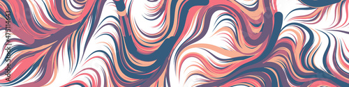 Abstract Perlin Noise Geometric Pattern generative computational art illustration