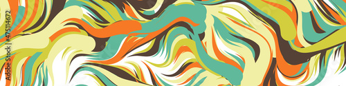 Abstract Perlin Noise Geometric Pattern generative computational art illustration