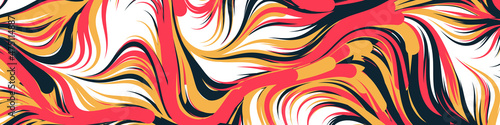 Abstract Perlin Noise Geometric Pattern generative computational art illustration