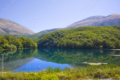 National Park The Blue Eye in Albania