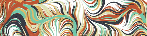 Abstract Perlin Noise Geometric Pattern generative computational art illustration