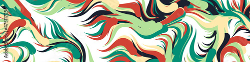 Abstract Perlin Noise Geometric Pattern generative computational art illustration