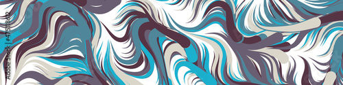 Abstract Perlin Noise Geometric Pattern generative computational art illustration